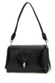 Black leather The Dual Puffy shoulder bag MARC JACOBS (2P6HSH015H01)