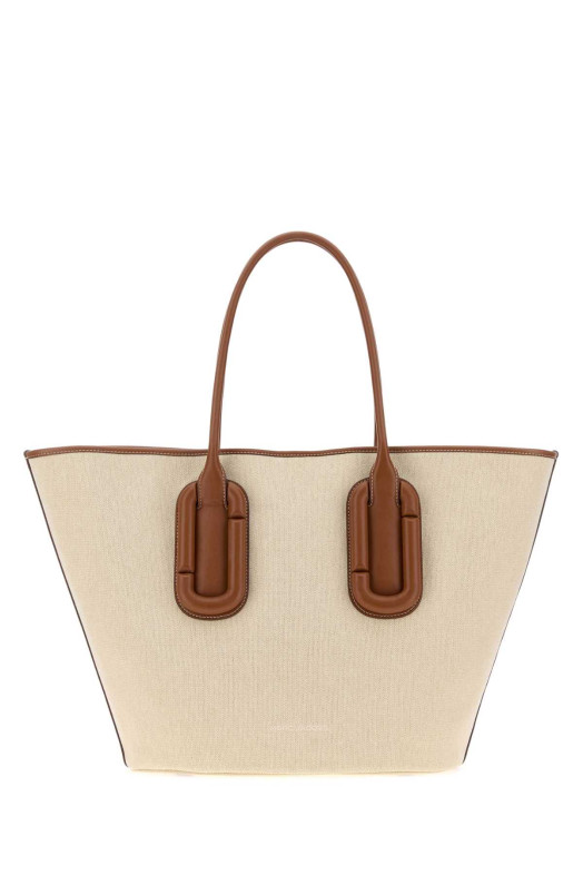Большая сумка для покупок «Babe» из песочного полотна MARC JACOBS (2P6HTT004H02)