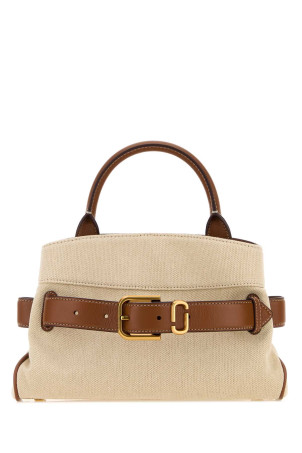 Sand canvas handbag MARC JACOBS (2P6HTT027H02)