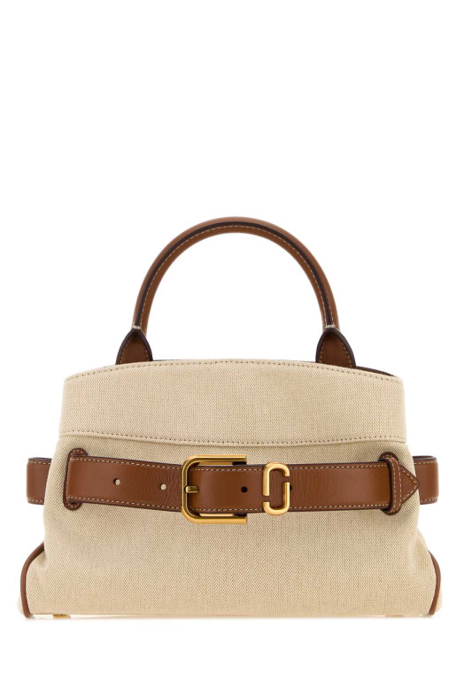 Sand canvas handbag MARC JACOBS (2P6HTT027H02)