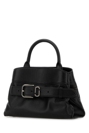 Маленькая кожаная сумка-сатчел черного цвета MARC JACOBS (2R5HSC012H01)