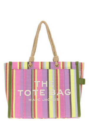 Большая холщовая сумка для покупок «The Tote Bag» с вышивкой от MARC JACOBS (2S6HTT022H02)
