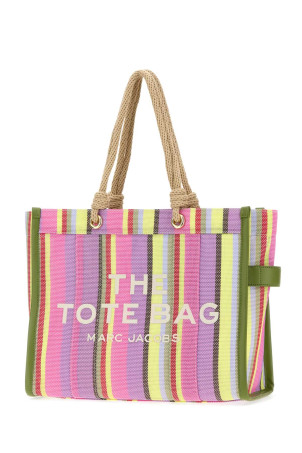 Большая холщовая сумка для покупок «The Tote Bag» с вышивкой от MARC JACOBS (2S6HTT022H02)