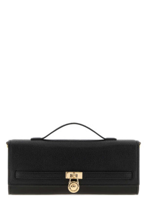 Black leather medium Hamilton Moderne handbag Black MICHAEL BY MICHAEL KORS (30F5GHMC8L)