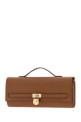 Brown leather medium Hamilton Moderne handbag Black MICHAEL BY MICHAEL KORS (30F5GHMC8L)