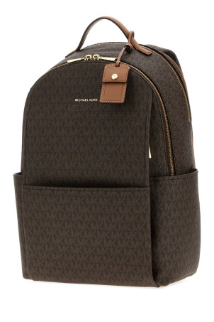 Printed canvas medium Sable backpack Brown MICHAEL BY MICHAEL KORS (30T5G3XB3B)