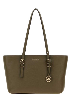 Olive green leather medium Quinn shopping bag Multicolor MICHAEL BY MICHAEL KORS (30T5GQNT2L)