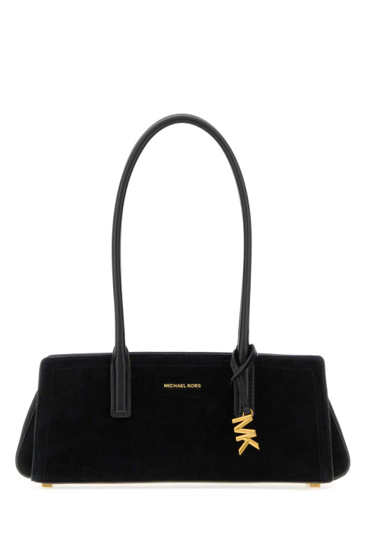 Black suede shoulder bag Black MICHAEL BY MICHAEL KORS (30T6A9IT0S)