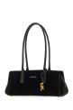 Black suede shoulder bag Black MICHAEL BY MICHAEL KORS (30T6A9IT0S)