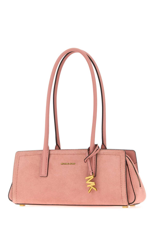 Pink suede shoulder bag MICHAEL BY MICHAEL KORS (30T6A9IT0S)
