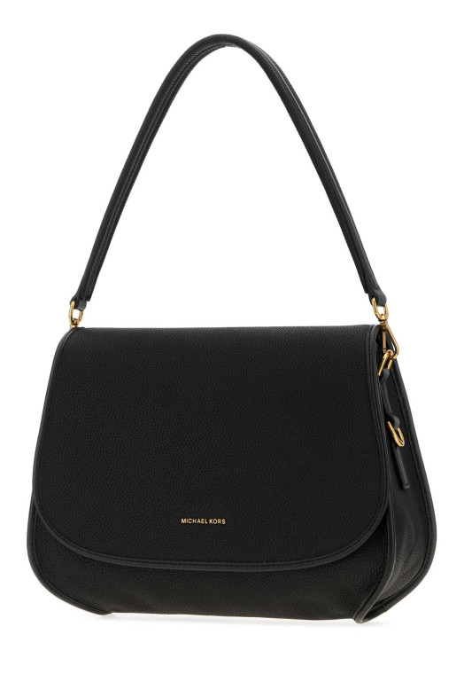 Black leather Holmes shoulder bag Black MICHAEL BY MICHAEL KORS (30T6AX3M2L)