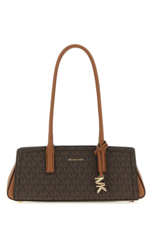 Printed canvas shoulder bag Brown MICHAEL BY MICHAEL KORS (30T6G9IT0B)