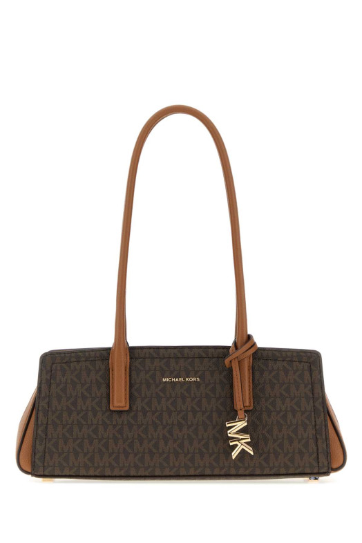 Printed canvas shoulder bag Brown MICHAEL BY MICHAEL KORS (30T6G9IT0B)