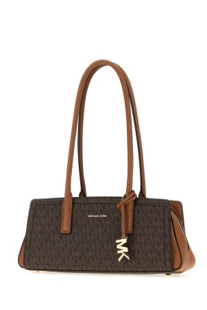 Printed canvas shoulder bag Brown MICHAEL BY MICHAEL KORS (30T6G9IT0B)