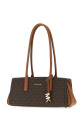 Printed canvas shoulder bag Brown MICHAEL BY MICHAEL KORS (30T6G9IT0B)