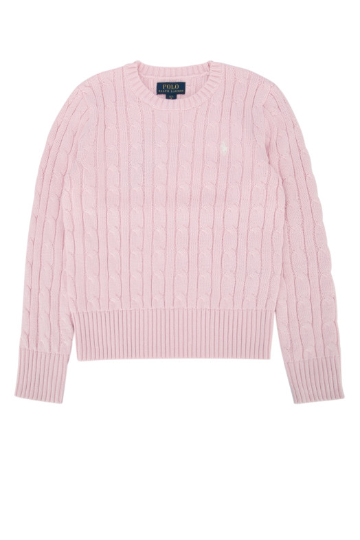 CABLE CN-SWEATER-PULLOVER Зеленый POLO RALPH LAUREN JR (313901316) POLO RALPH LAUREN JUNIOR