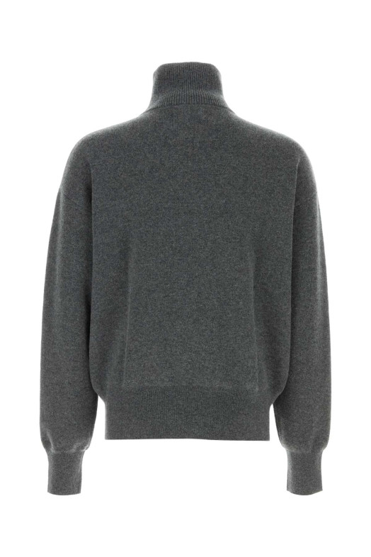 Dark grey cashmere nÂ°319 cardigan EXTREME CASHMERE (31909813TU02)