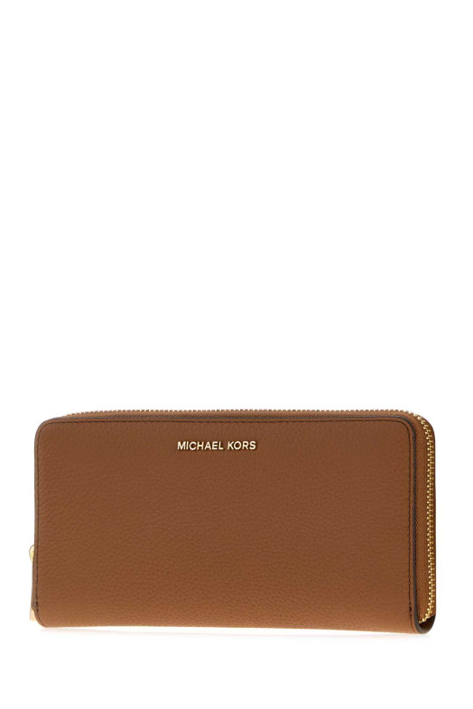 Caramel leather Jet Set wallet Black MICHAEL BY MICHAEL KORS (32F5GJ6T7T)