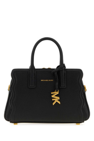 Black leather Leila handbag Black MICHAEL BY MICHAEL KORS (32T6A9IC0L)