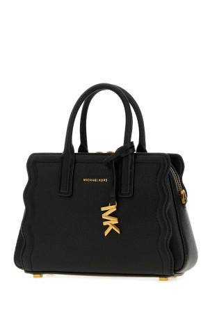 Black leather Leila handbag Black MICHAEL BY MICHAEL KORS (32T6A9IC0L)