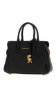 Black leather Leila handbag Black MICHAEL BY MICHAEL KORS (32T6A9IC0L)