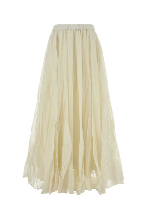 Ivory cotton blend skirt CO (3374CSVSS26)