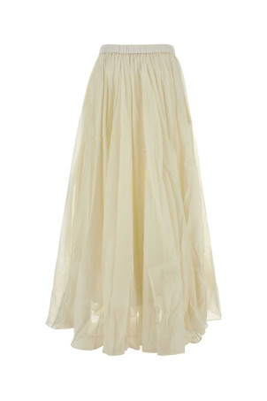 Ivory cotton blend skirt CO (3374CSVSS26)