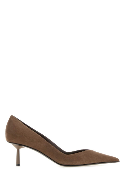 Mud suede Vivienne pumps LE SILLA (4126D060BXPPCAMOSCIO)