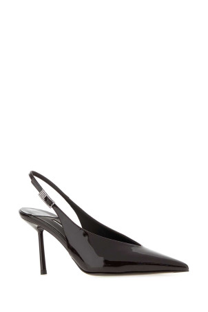 Brown leather Chanel pumps LE SILLA (4225C080BLPPGLOSSY)