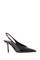 Brown leather Chanel pumps LE SILLA (4225C080BLPPGLOSSY)