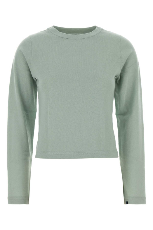Mint green cotton blend nÂ°451 sweater EXTREME CASHMERE (45119511TU05)