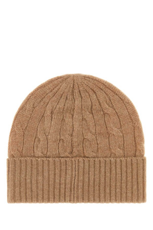 Beige wool blend beanie hat POLO RALPH LAUREN (455981442)
