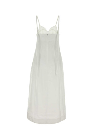 White poplin dress White CO (4582LCSPCORE)