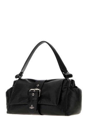 Black leather Hazel XL shoulder bag VIVIENNE WESTWOOD (4601000GWL00BX)