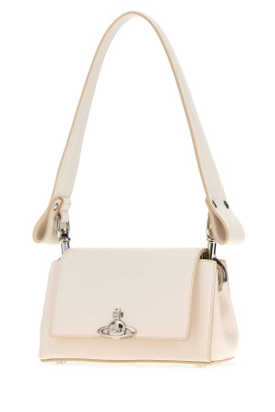Ivory synthetic leather small Hazel shoulder bag VIVIENNE WESTWOOD (4603000WWS0026)