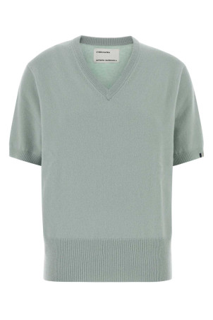 Pastel light blue stretch cashmere blend nÂ°490 sweater EXTREME CASHMERE (49019501TU01)