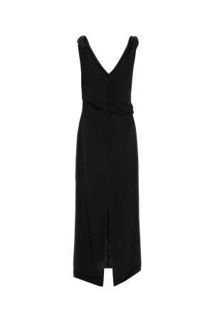 Black viscose dress CO (4917DVTS26)