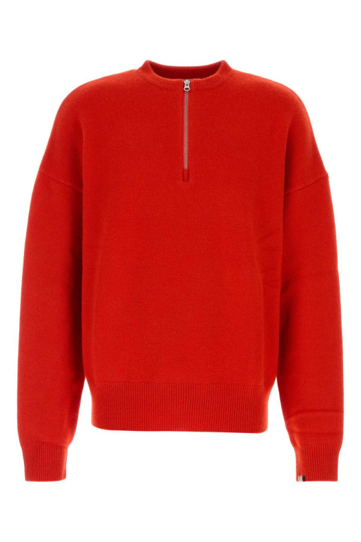 Червоний еластичний светр оверсайз із кашемірової суміші №496 від EXTREME CASHMERE (49600801TU01)