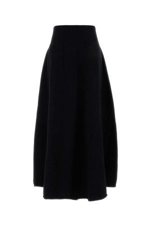 Black stretch cashmere blend nÂ°498 skirt EXTREME CASHMERE (49817401TU08S)