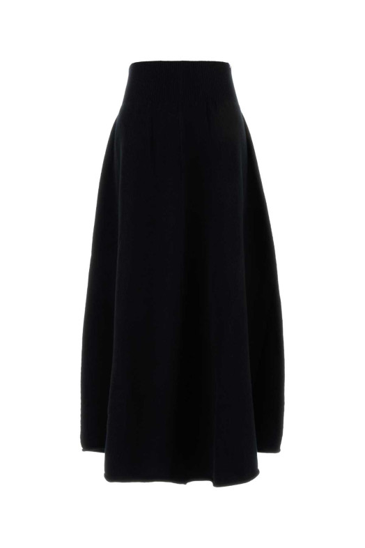 Black stretch cashmere blend nÂ°498 skirt EXTREME CASHMERE (49817401TU08S)