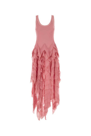 Pink georgette dress BLUMARINE (4A442A)