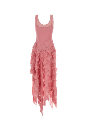 Pink georgette dress BLUMARINE (4A442A)