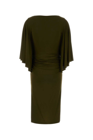 Khaki jersey dress BLUMARINE (4A454A)