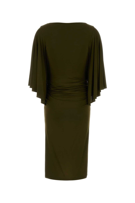 Khaki jersey dress BLUMARINE (4A454A)