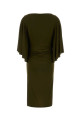 Khaki jersey dress BLUMARINE (4A454A)