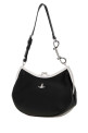 Black leather Charm Frame Purse shoulder bag VIVIENNE WESTWOOD (4B01000PWL00BX)