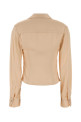 Peach stretch satin blouse BLUMARINE (4C270A)