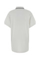 White cotton mini polo dress White T BY ALEXANDER WANG (4CC1266902)