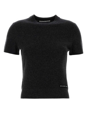 Charcoal wool sweater Green T BY ALEXANDER WANG (4KC1261114)