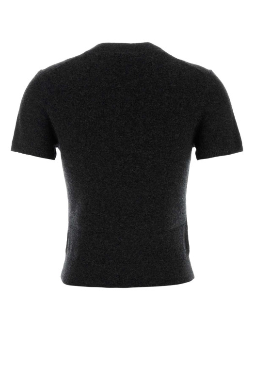 Вовняний светр вугільно-сірого кольору Green T від ALEXANDER WANG (4KC1261114) T BY ALEXANDER WANG